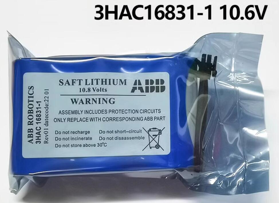 ABB Robot Arm CPU 3HAC 16831-1 Lithium Battery 10.8V with SMB Data Memory