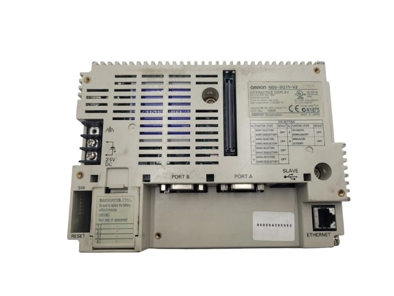 Omron NS5-SQ11-V2 HMI Panel 5.7 Inch TFT Ethernet RS232 USB 24VDC Operator Interface