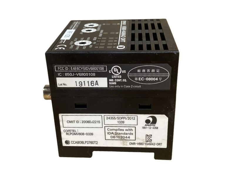 Omron V680-HAM42-DRT RFID Controller for Automation Systems