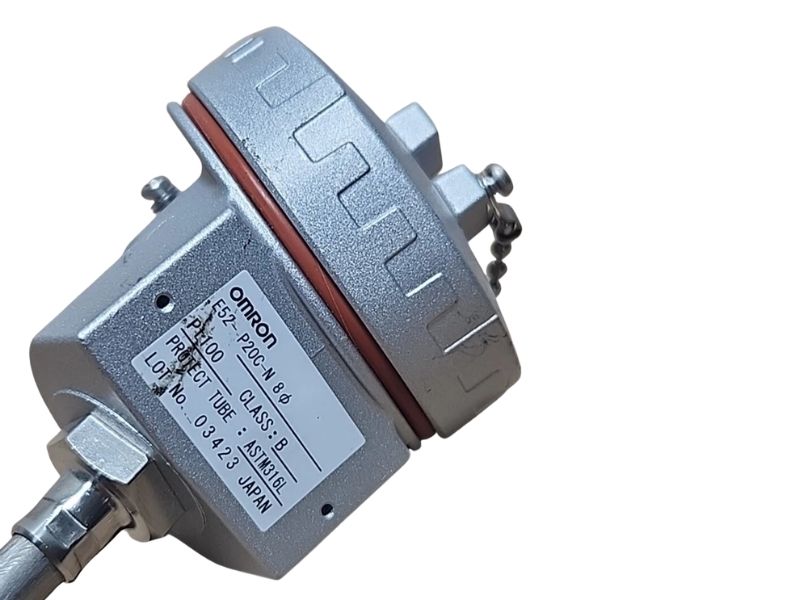 Omron E52-P20C-N Pt100 Temperature Sensor with Enclosed Terminals