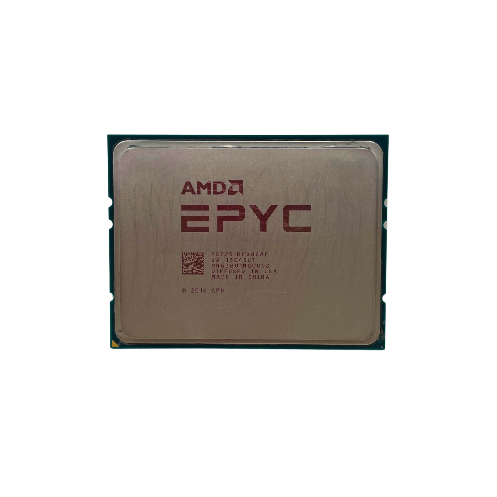 AMD EPYC 7251 2.10GHz 8 Core 32MB 120W Socket SP3 CPU (Unlocked) PS7251BFV8SAF