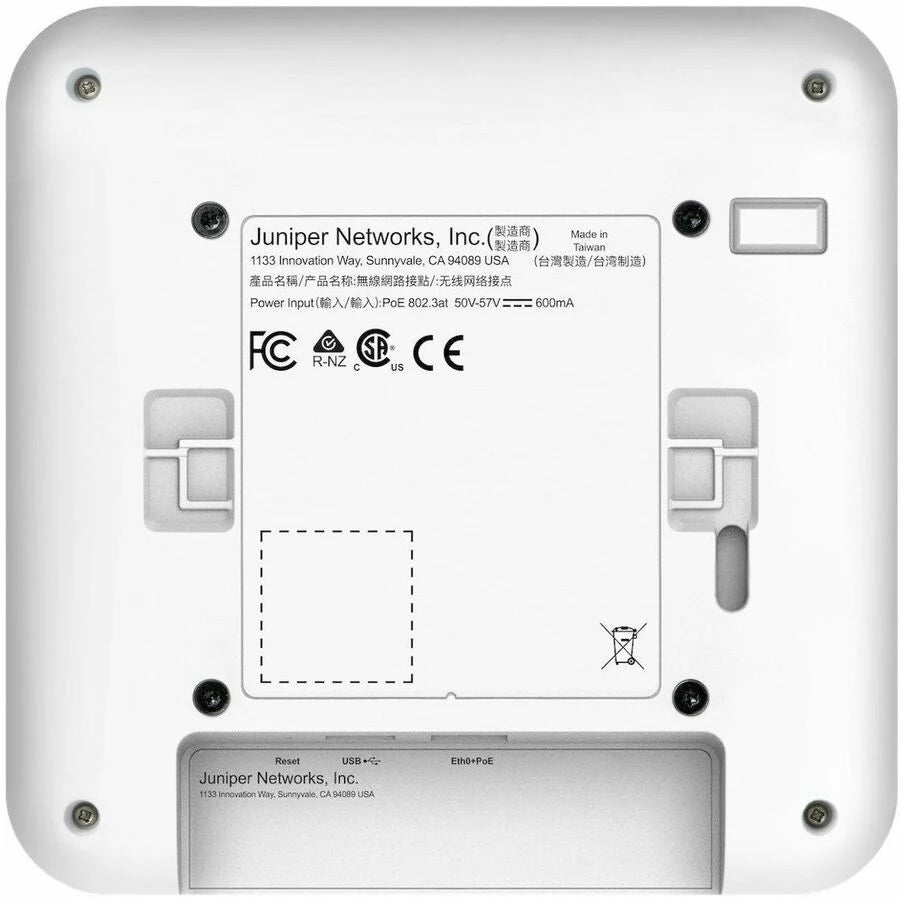 Mist AP34 Tri Band Wi-Fi 6E IEEE 802.11 a/b/g/n/ac/ax 4.08 Gbit/s Wireless Access Point - Indoor