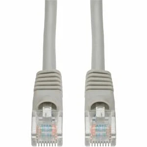 AddOn 10ft Gray CAT 6 PVC Ethernet Cable Snagless Bubble Boot RJ-45 M/M