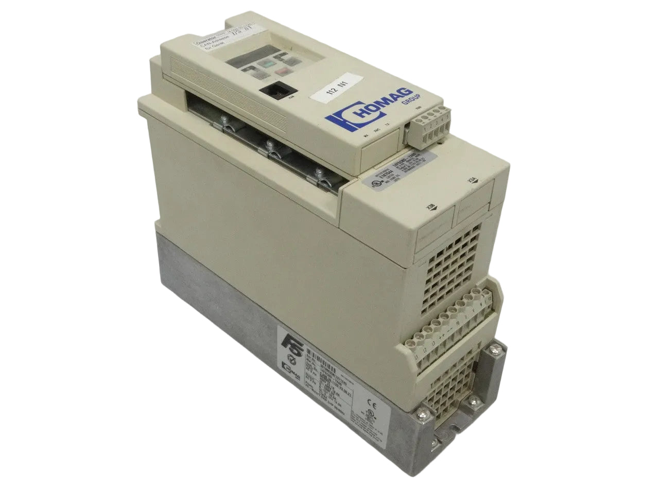 HOMAG 14F5CBD-YA00 Combivert F5 AC Drive Inverter 11kVA 3-Phase 440/480V