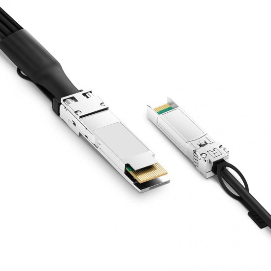NSComm 400G PAM4 QSFP-DD to 8x50G SFP56 Direct Attach PVC Copper Cable, up to 3m