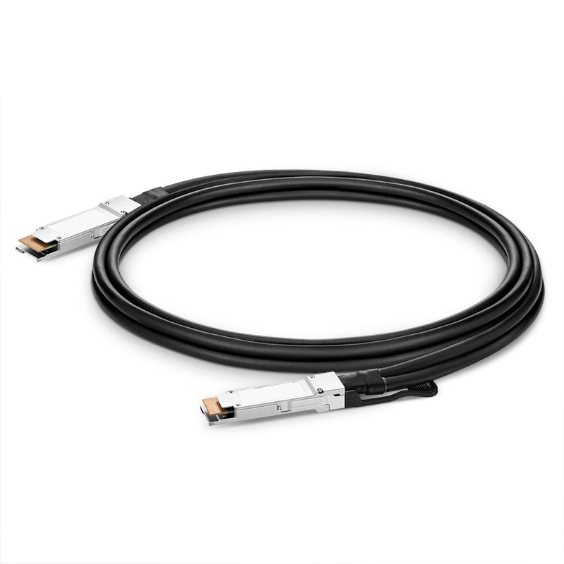 NSComm 400G PAM4 QSFP-DD to QSFP-DD Direct Attach PVC Copper Cable, up to 3m