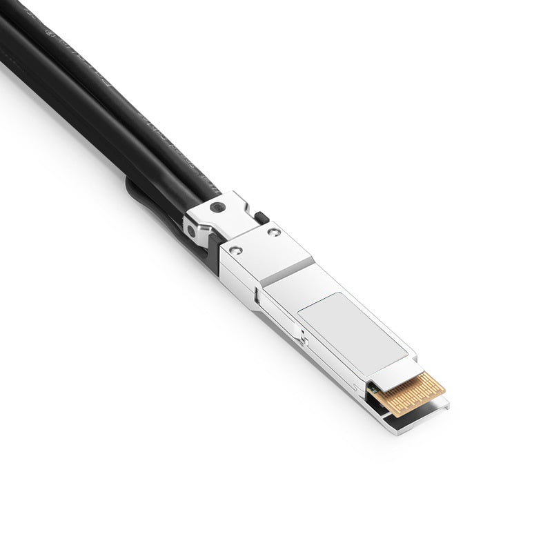 NSComm 400G PAM4 QSFP-DD to 4x100G QSFP56 Direct Attach PVC Copper Cable, up to 3m