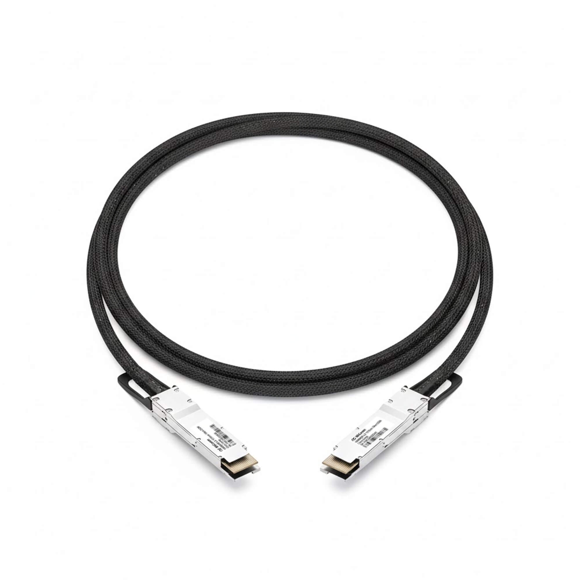 NSComm NVIDIA/Mellanox Compatible 400G QSFP112 Infiniband NDR Active Electrical Cable up to 3m(10ft)