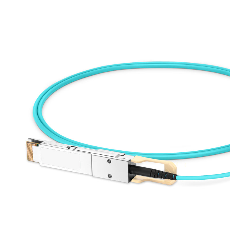 NSComm 400G QSFP-DD to QSFP-DD Active Optical Cable, OM3 Multimode, up to 30m