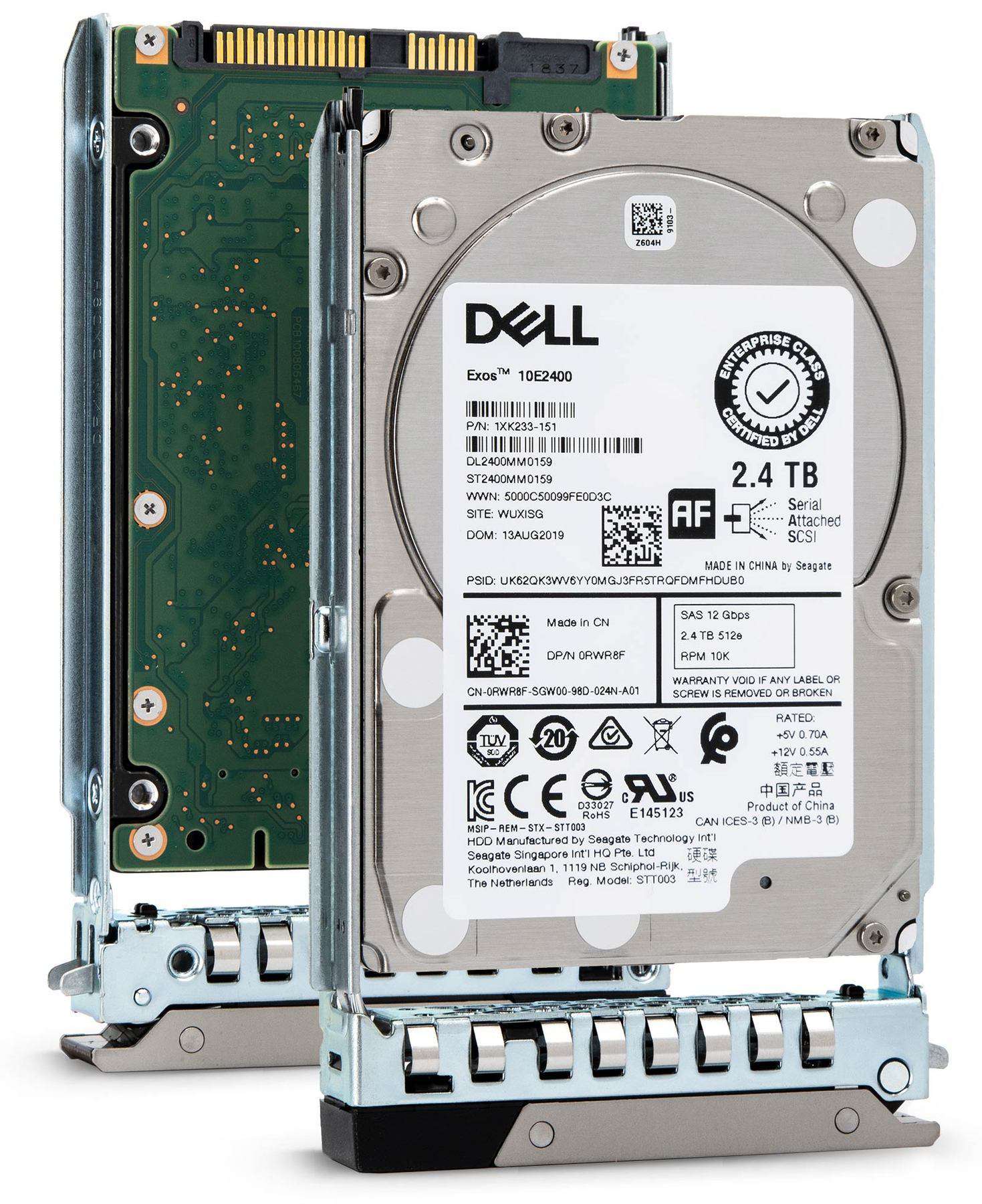 Dell G14 0V7HYG 2.4TB 10K RPM SAS 12Gb/s 512e 2.5" Hard Drive