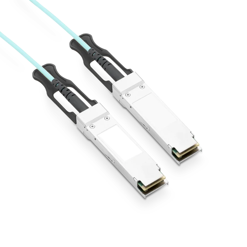NSComm 40G QSFP+ to QSFP+ Active Optical Cable, OM3 Multimode, up to 30m