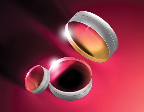 E-33-206 12.5mm Dia. x 50mm FL, YAG-BBAR Coated, Achromatic Lens
