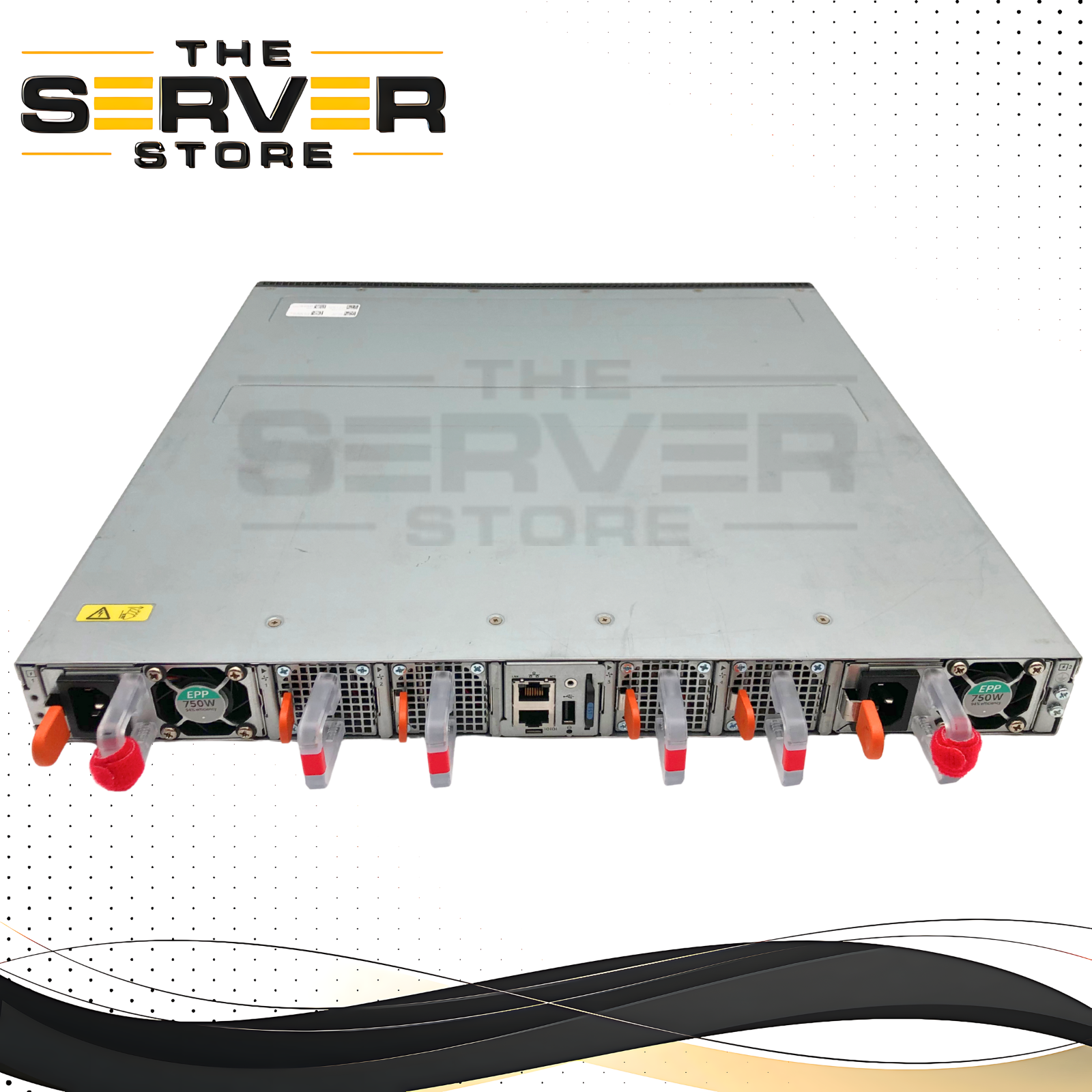 Dell EMC S5248F-ON 48x 25GbE SFP28, 2x 200GbE QSFP28-DD, 4x 100GbE QSFP28 Ethernet Switch with 750W PSUs and Front-to-Back Airflow. P/N: S5248F-ON-F.