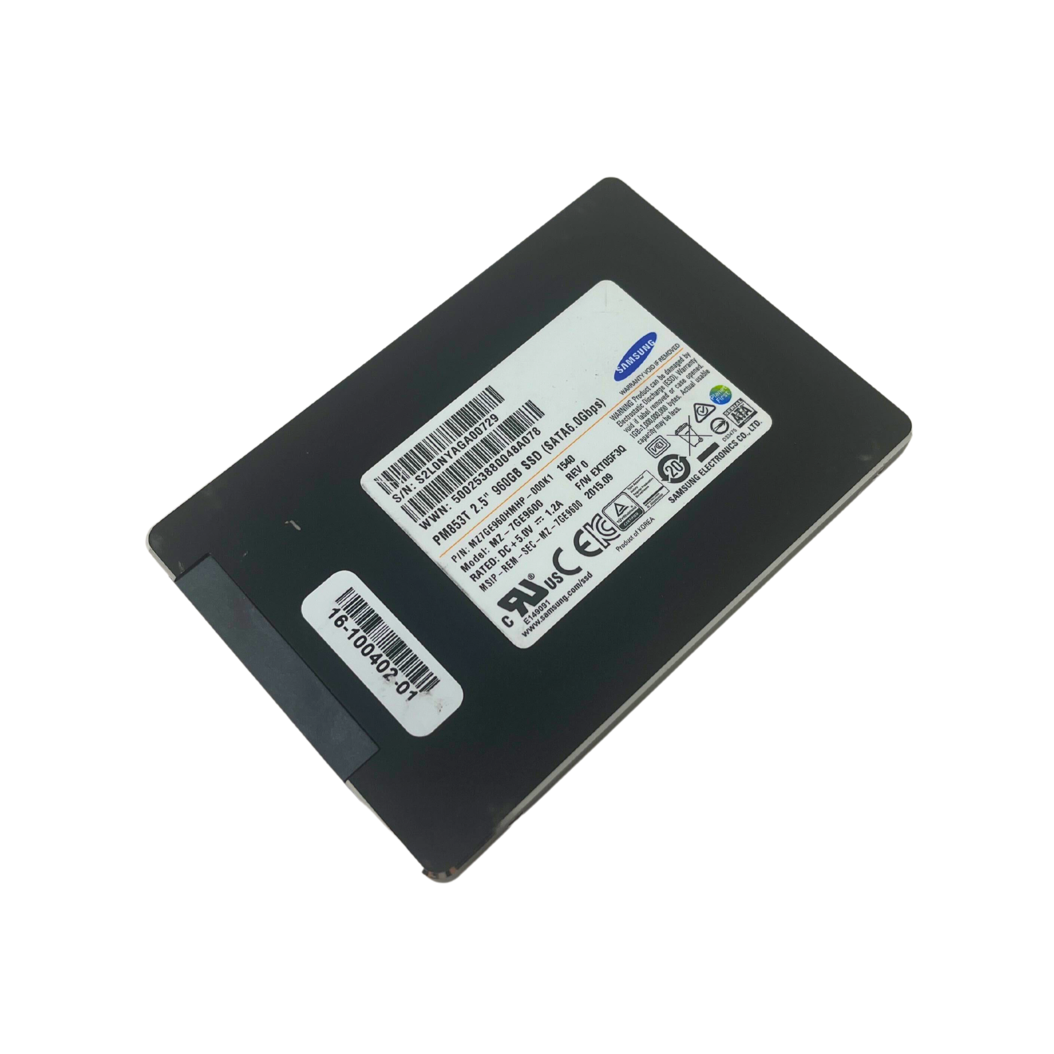 Samsung 845DC EVO Series 960GB TLC SATA 6Gbps 2.5'' SSD Solid State Drive (MZ7GE960HMHP)