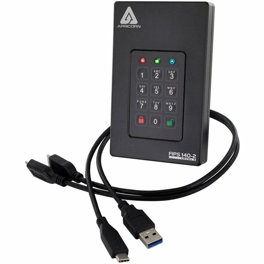 Apricorn Aegis Fortress 2 TB Solid State Drive - External