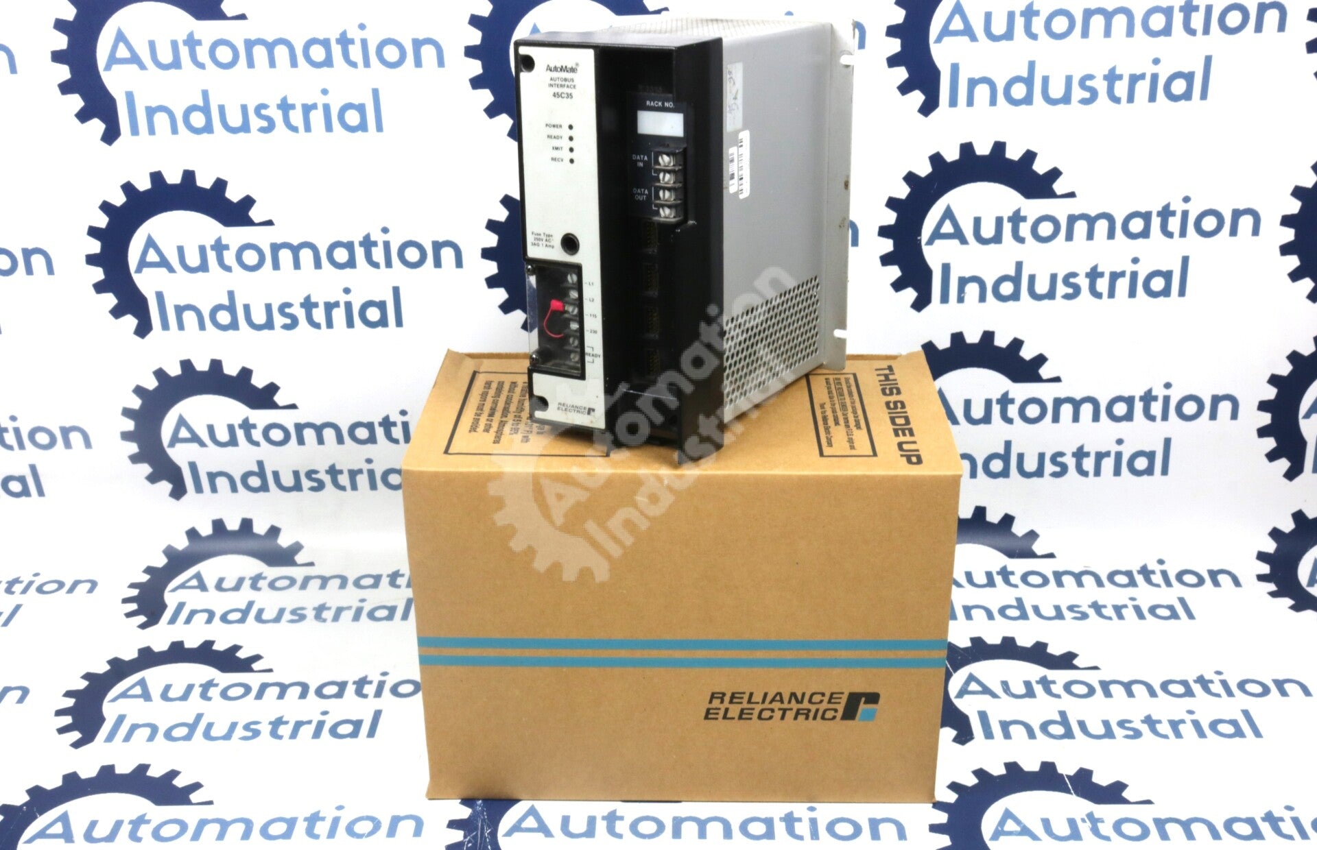 45C35 By Reliance Electric 120/240 VAC Autobus Interface Head AutoMate
