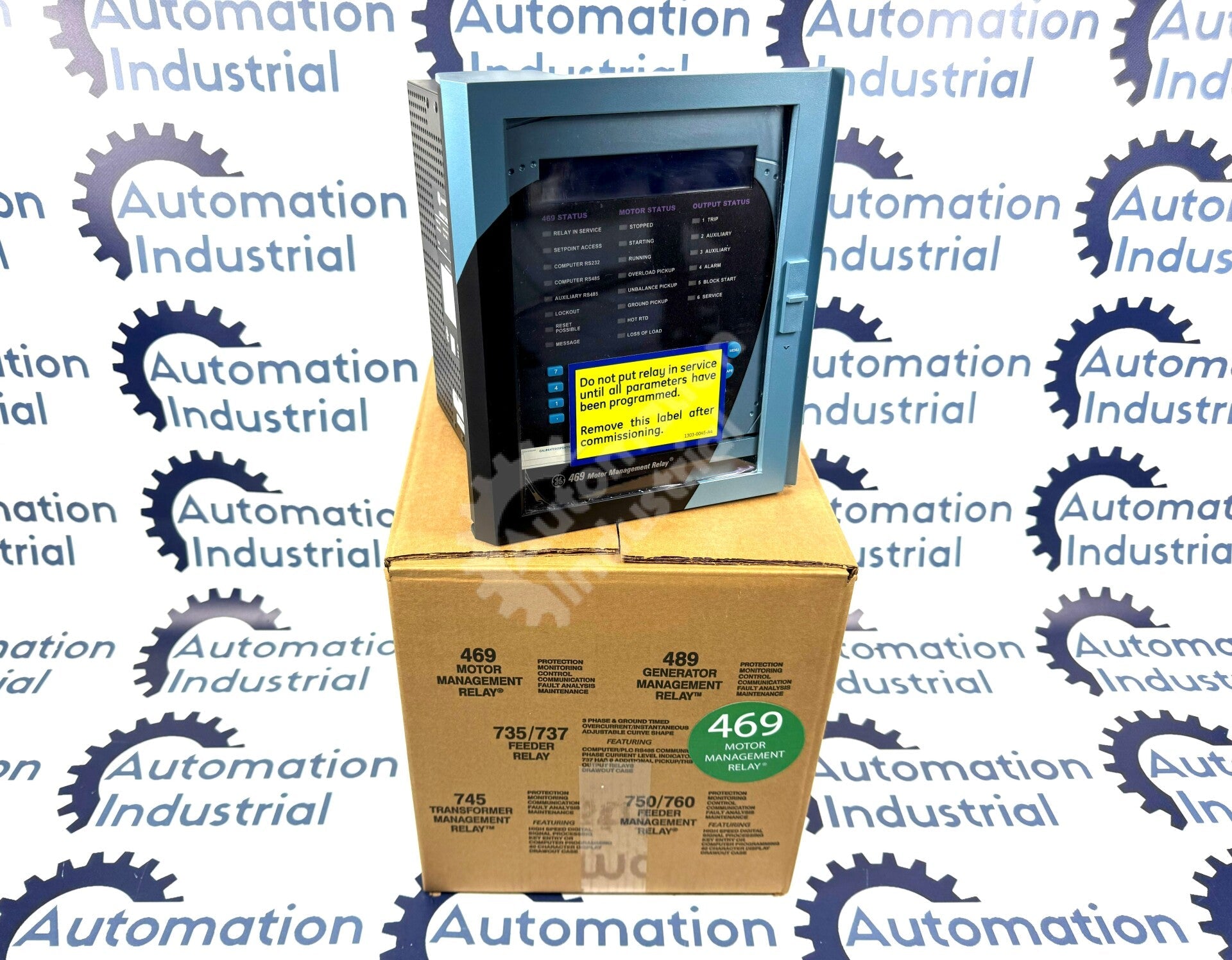 GE Multilin 469-P5-LO-A20-E Motor Management Relay