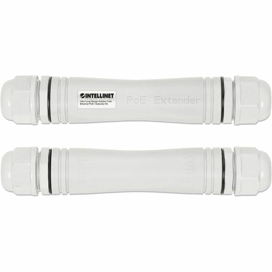 Intellinet Ultra Long Range Outdoor Fast Ethernet PoE+ Extender Kit