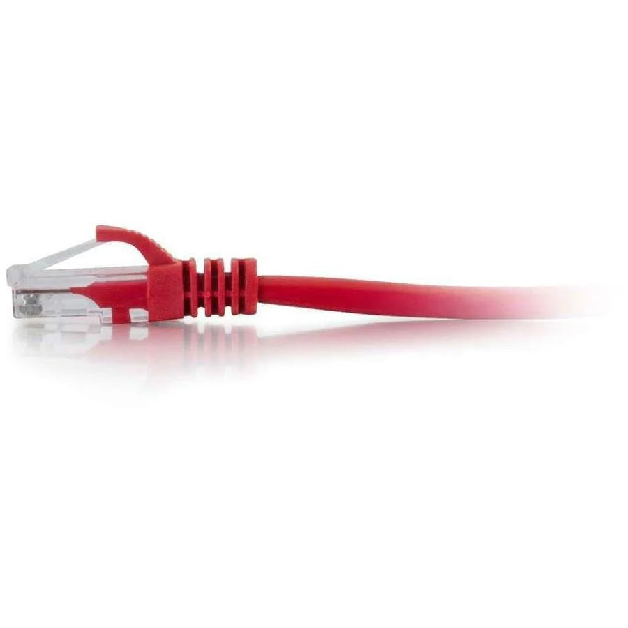 C2G-7ft Cat5e Snagless Unshielded (UTP) Network Patch Cable - Red