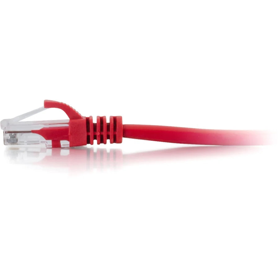 C2G-7ft Cat5e Snagless Unshielded (UTP) Network Patch Cable - Red