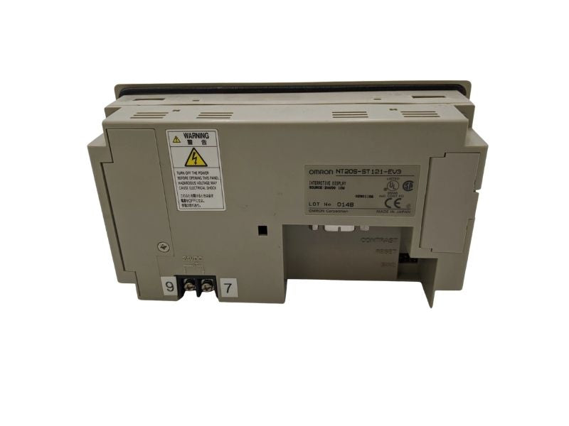 Omron NT20S-ST121-EV3 5-Inch Touchscreen Operator Interface HMI Panel 24VDC NT20 Series