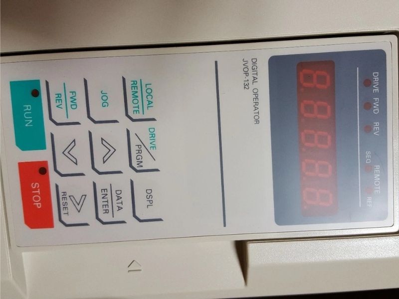 Yaskawa CIMR-PSU47P5 Variable Frequency Drive 7.5kW 460VAC 21A 3-Phase AC Drive