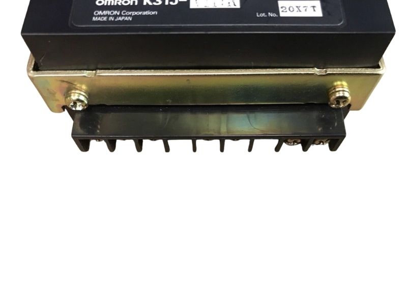 Omron K3TJ-V111R Digital Tachometer Panel Meter RPM Speed Indicator