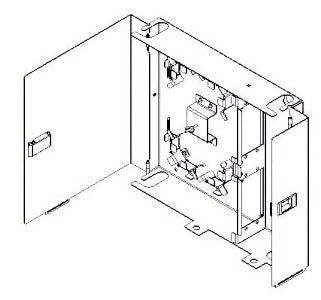 4 Adapter Plate Deluxe Wall Mount Enclosure (Unloaded)
