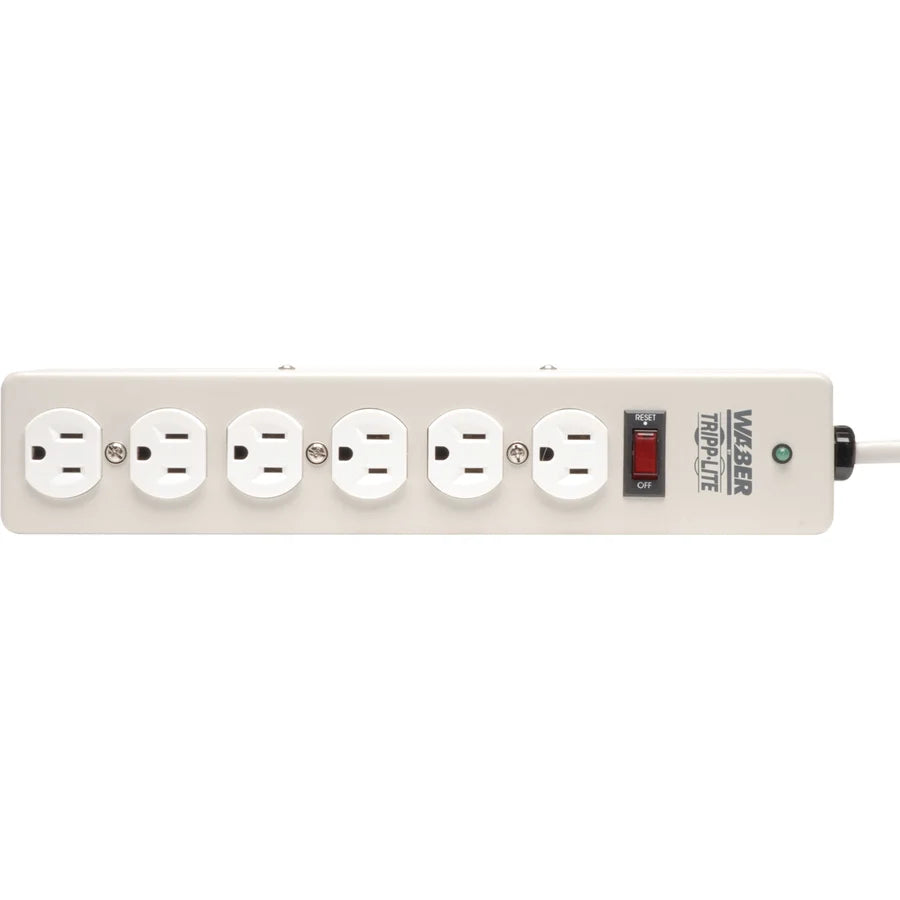Eaton Tripp Lite Series Industrial Surge Protector, 6-Outlet, 6 ft. (1.8 m) Cord, 1050 Joules