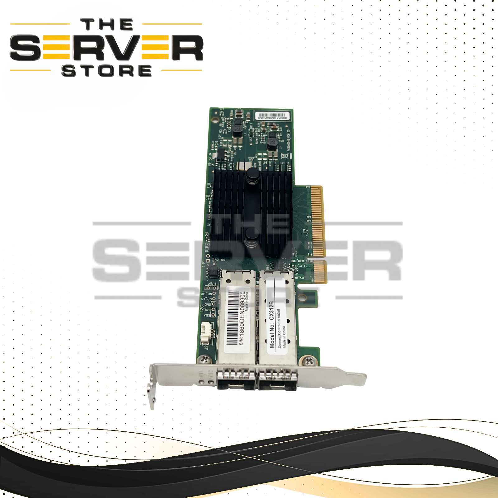 Mellanox CX312B ConnectX-3 Pro Dual-Port 10GbE Server Adapter MCX312B-XCCS ( Low Profile)