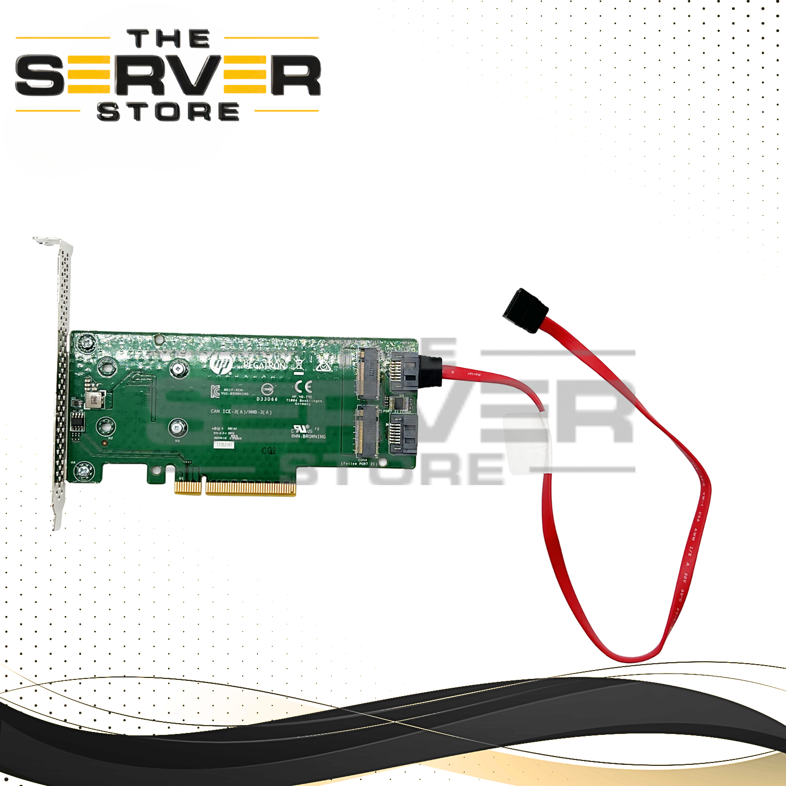 HPE SATA M.2 ML/DL Dual Drive PCIe Riser Card (Card Only) P46809-B21