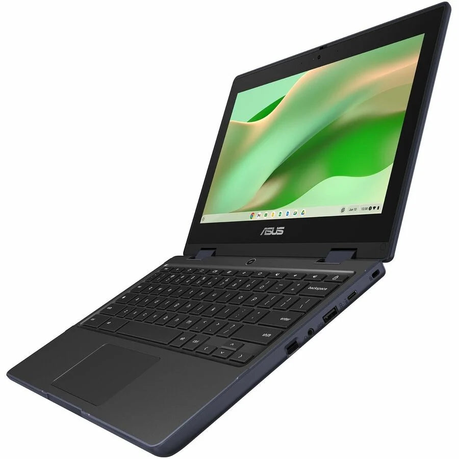 Asus Chromebook CR11 CR1104CTA-YZ84T 11.6" Touchscreen Rugged Chromebook - HD - Intel N-Series N150 - 8 GB - 64 GB Flash Memory - Mineral Gray