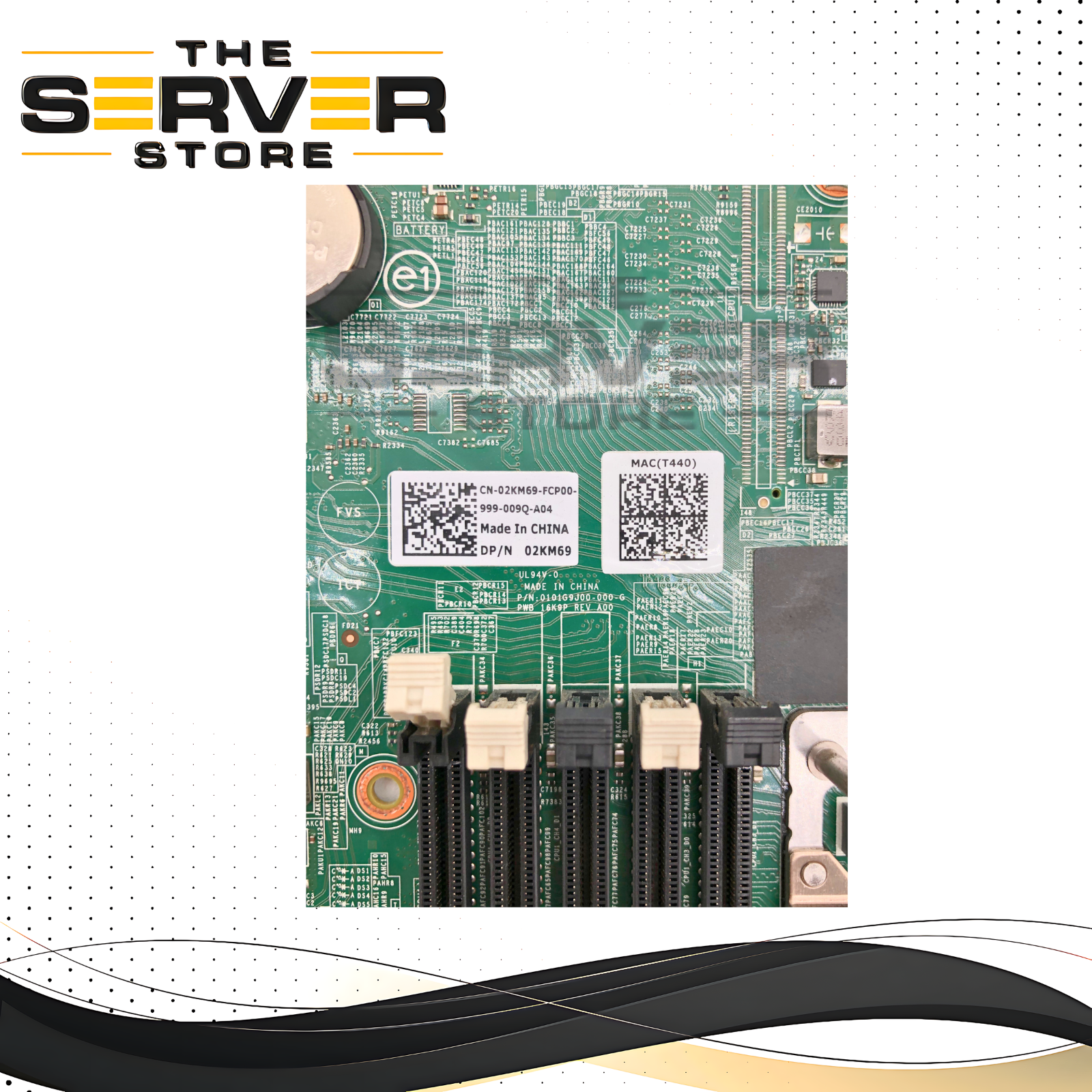 Dell PowerEdge T440 Server Motherboard. 2x LGA3647 (Socket P) CPU Sockets. 16x DDR4 DIMM Slots. P/N: 2KM69, 02KM69.