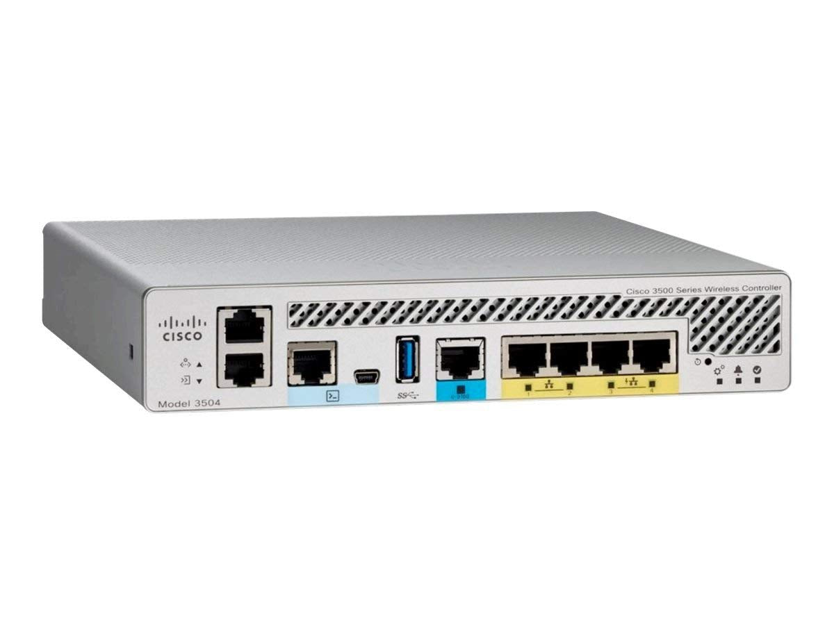 Cisco AIR-CT3504-K9 Refurbished — 802.11ac Wave 2 Wireless LAN Controller