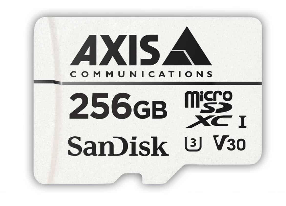 AXIS 256 GB 10 Pieces Surveillance MicroSDXC Card  (02021-021)