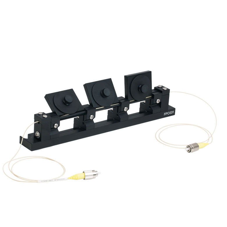 TH-FPC031 - Fiber Polarization Controller, 3 Ø27 mm Paddles, ClearCurve Fiber, FC/PC Connectors