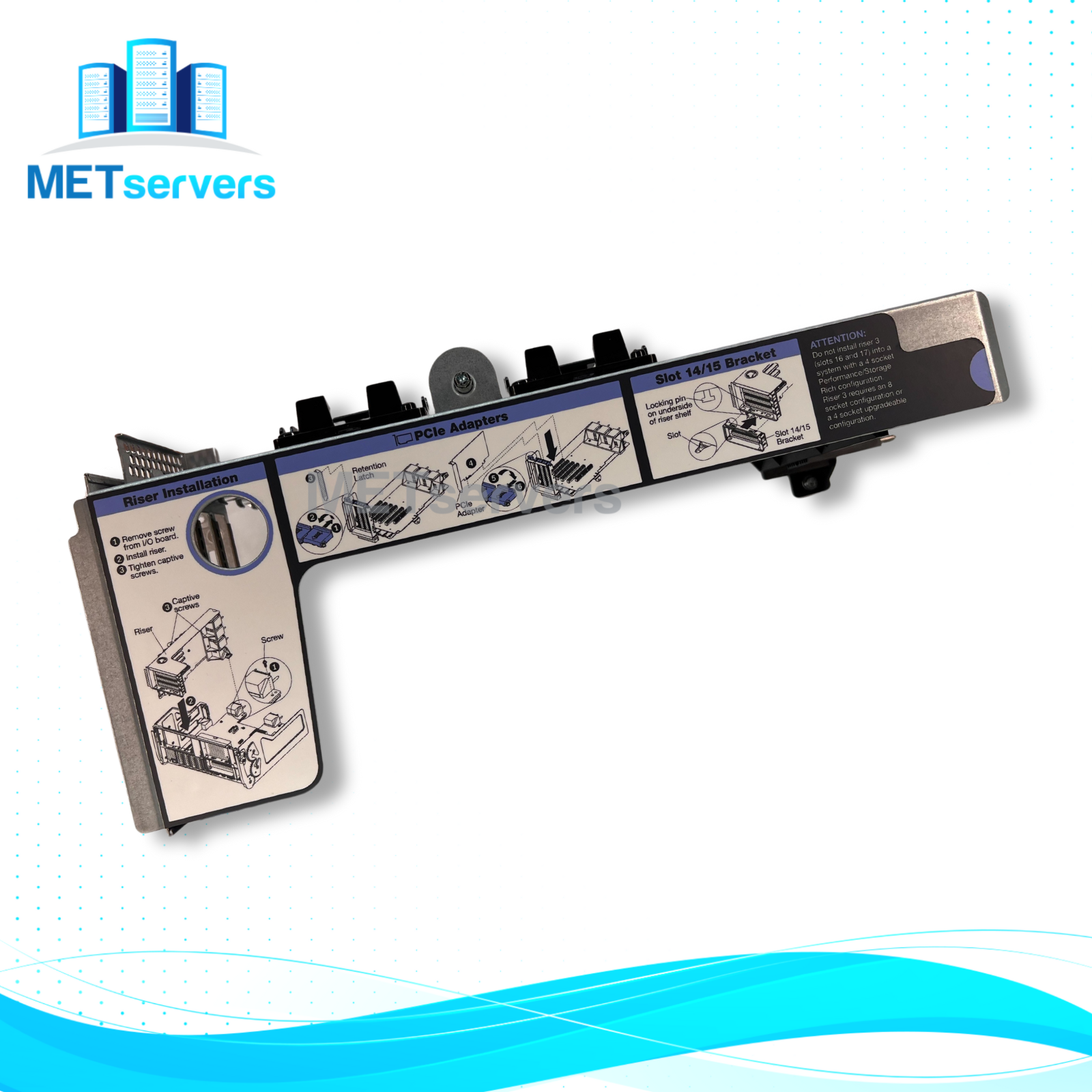 Lenovo SR950 Thinksystem I/O Riser Board (01CV954)