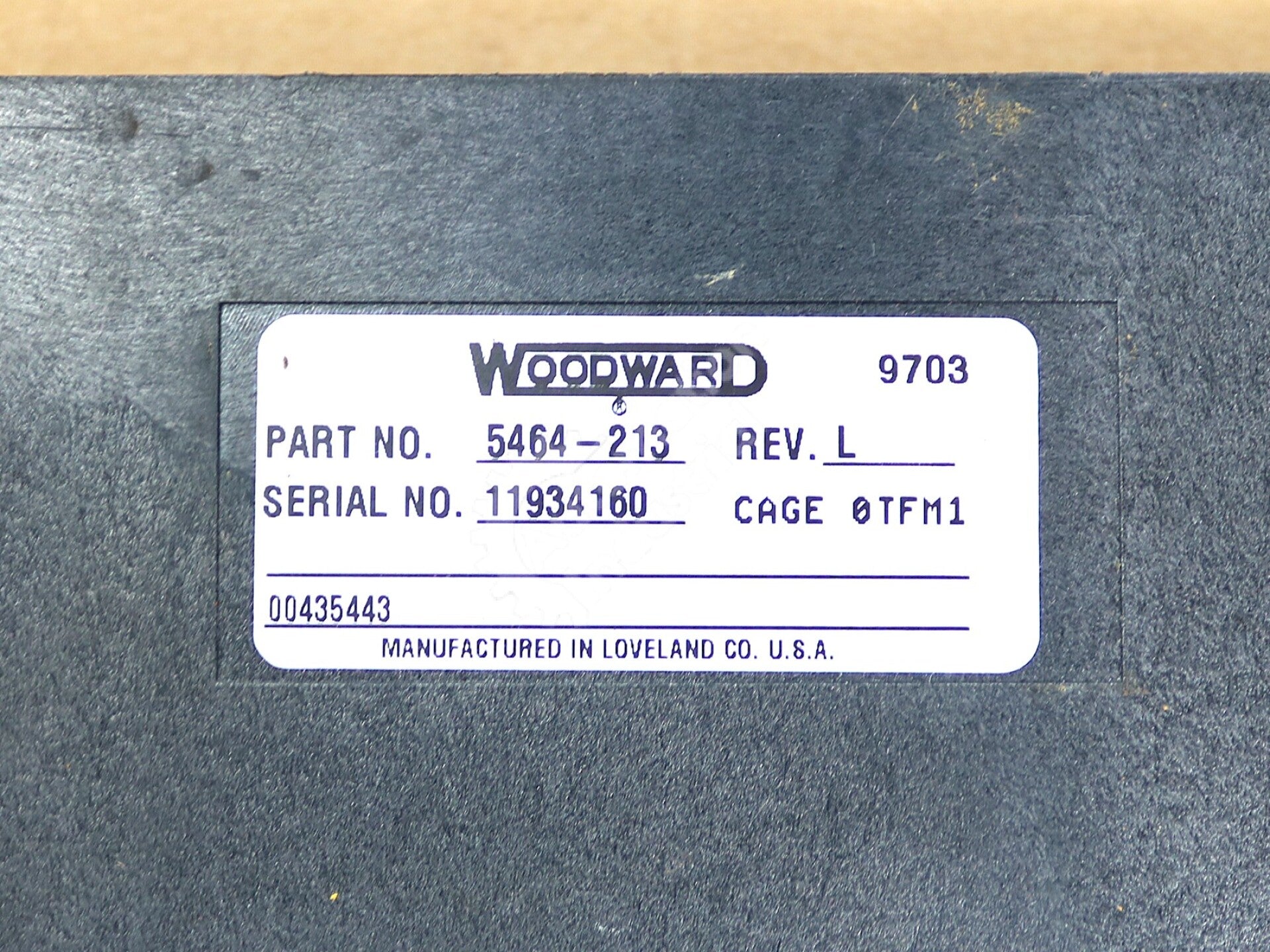5464-213 By Woodward 4-Port SIO Interface Module