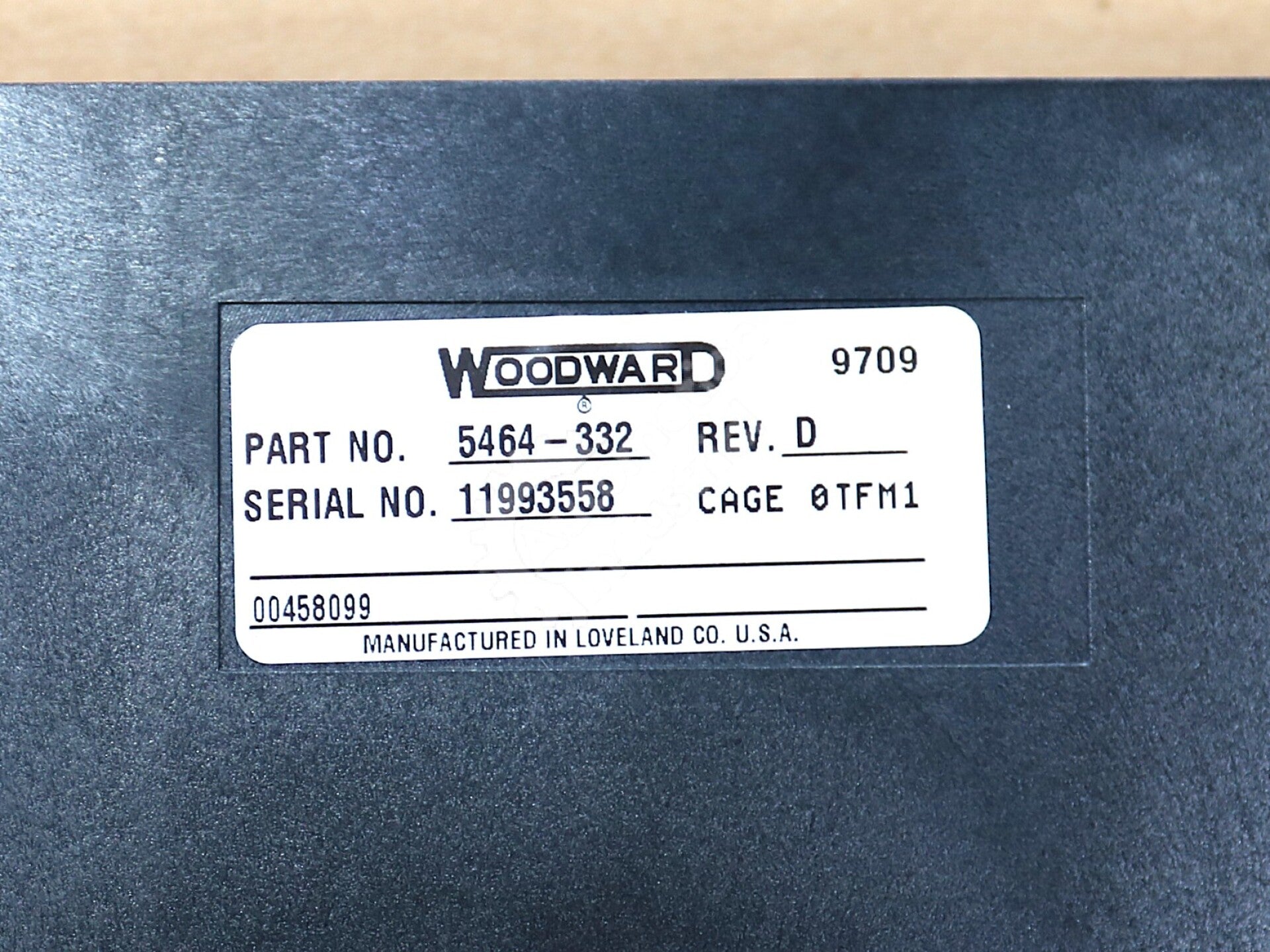 5464-332 By Woodward ISOL T/C Analog Input Module
