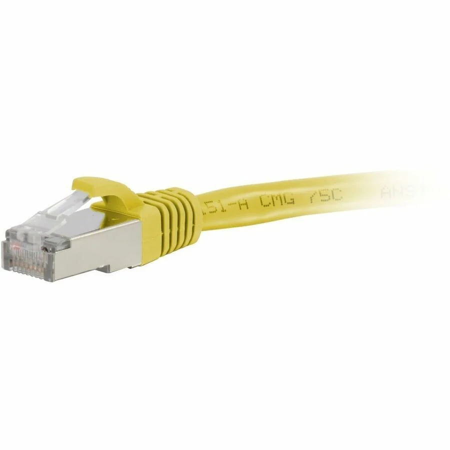 C2G 6ft (1.8m) Cat6a Snagless Shielded (STP) Ethernet Network Patch Cable - Yellow