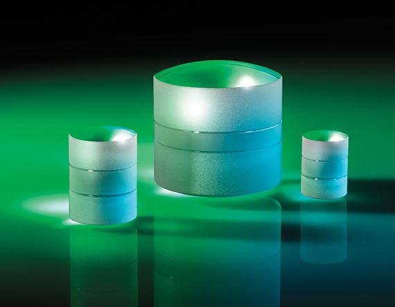 E-47-674 9mm Dia x 18mm EFL Steinheil Triplet Achromatic Lens