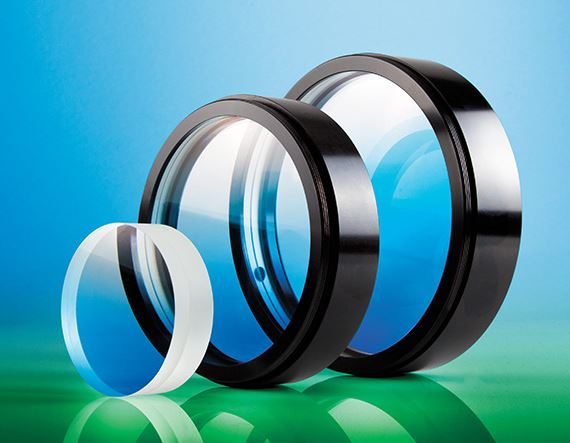 E-54-567 90mm Dia x 849.9mm FL Achromatic Lens, Mtd