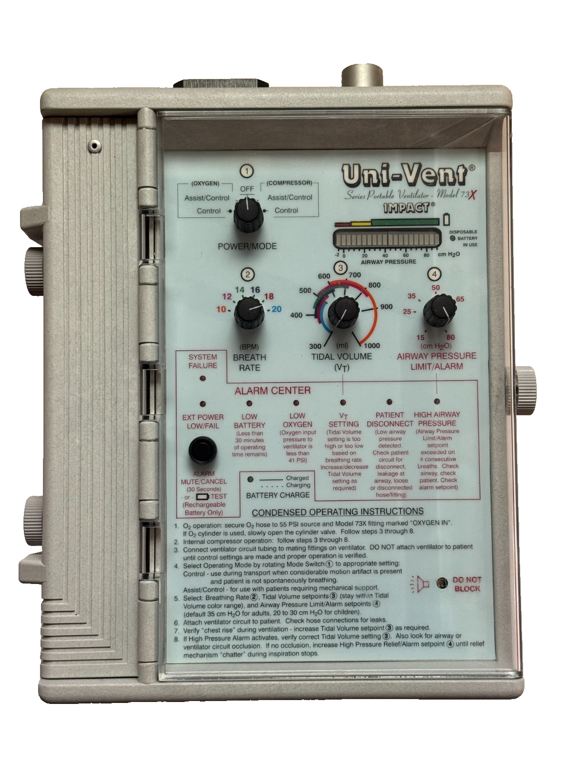 Impact Uni-Vent 73X | 30 Day Warranty