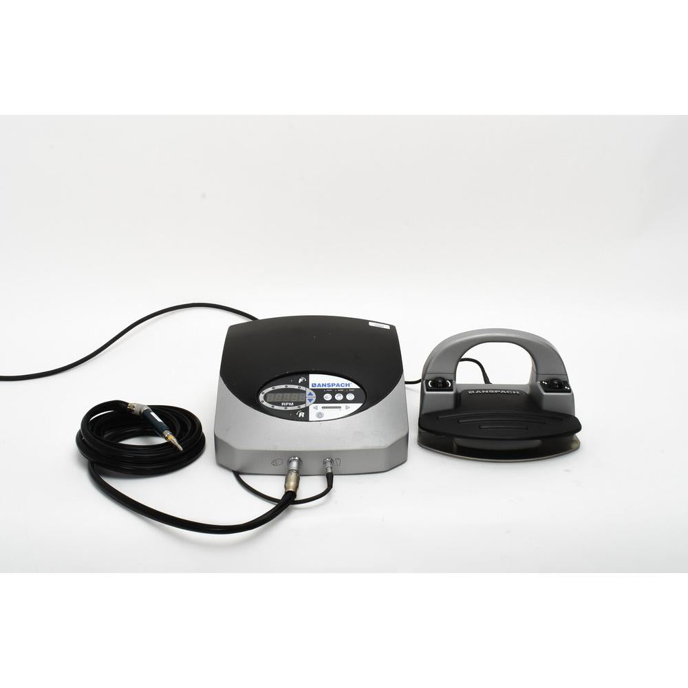 Anspach – eMax 2 Plus – neurosurgical drill system – with power console and footswitch