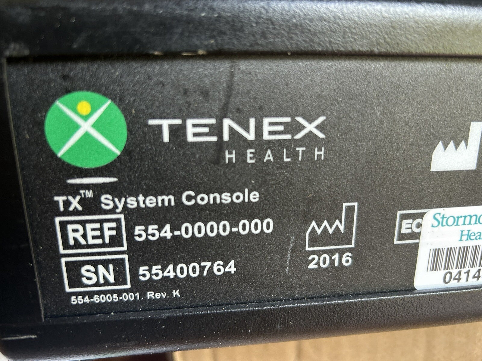 Tenex TX System W Foot Switch 554-0000-000 SEE PICS 30 Day Warranty