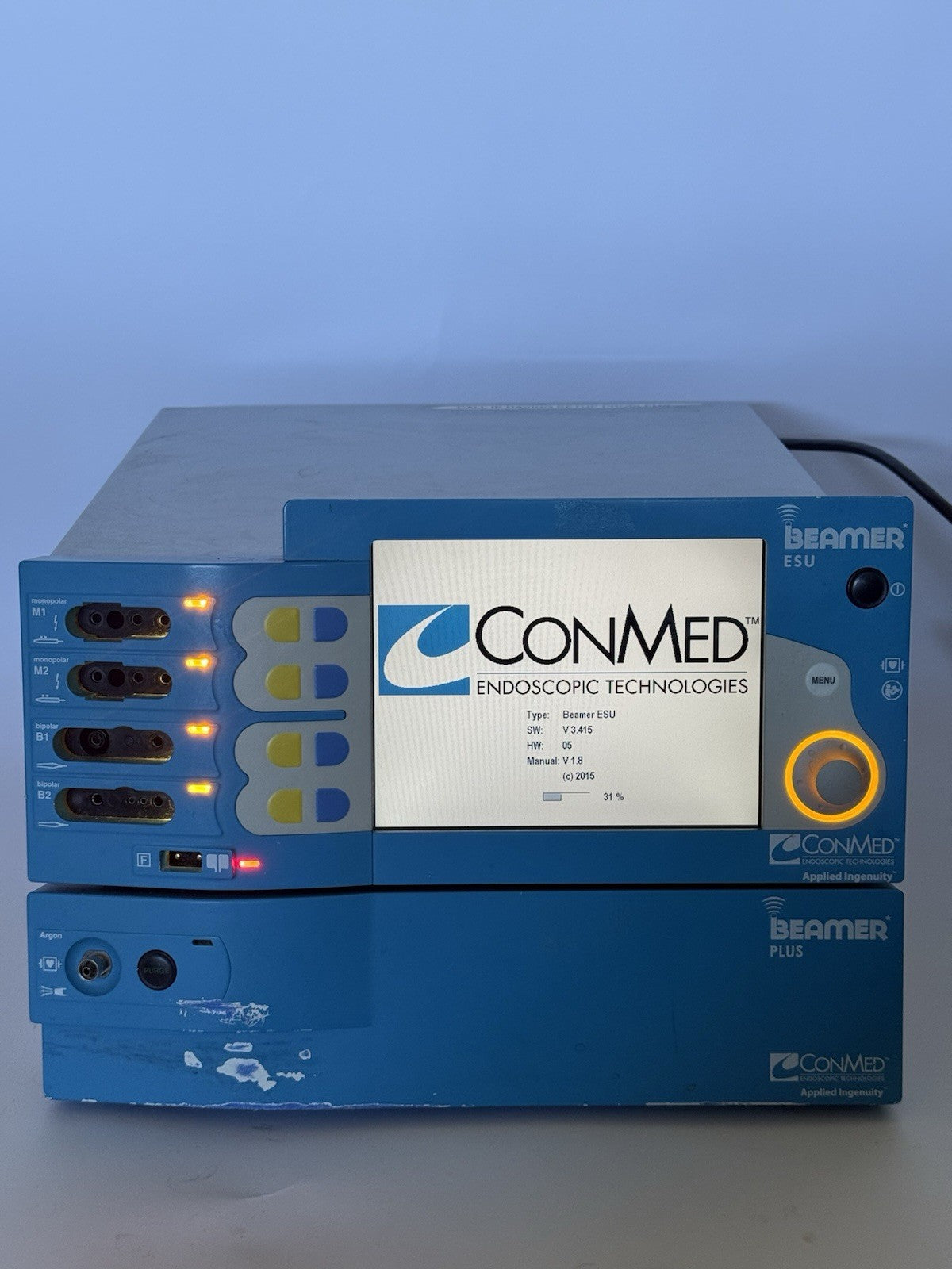 ConMed Beamer ESU CE200 & Argon Module | See Pictures | 30 Day Warranty