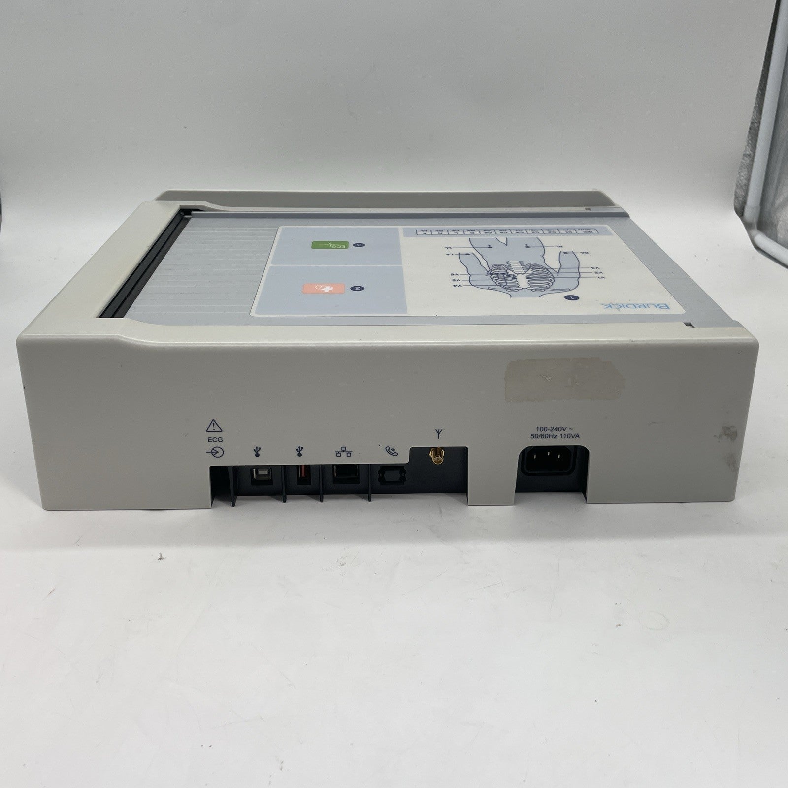 Mortara EKG ECG Electrocardiograph ELI280 W/ AMxx Patient Cable 30 Day Warranty!