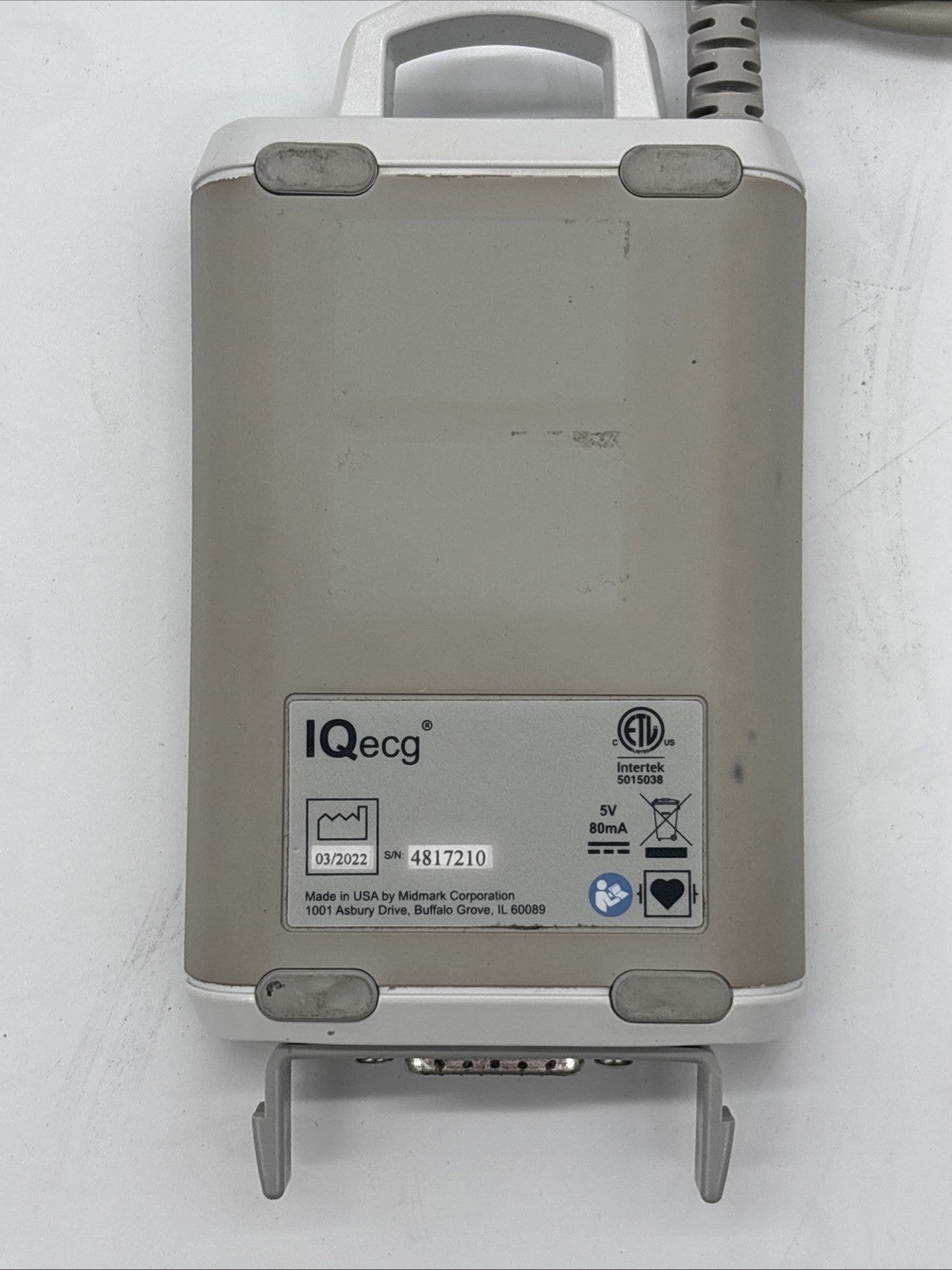 Midmark IQ ECG w/ Leads — 30 Day Warranty!