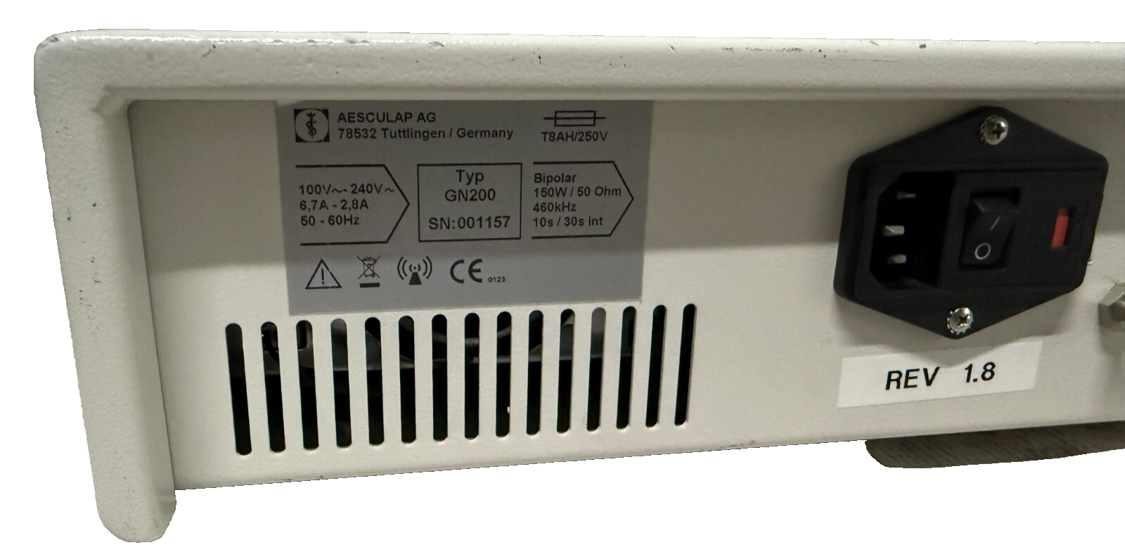 Aesculap – GN200 – Lektrofuse generator – surgical energy system – free shipping
