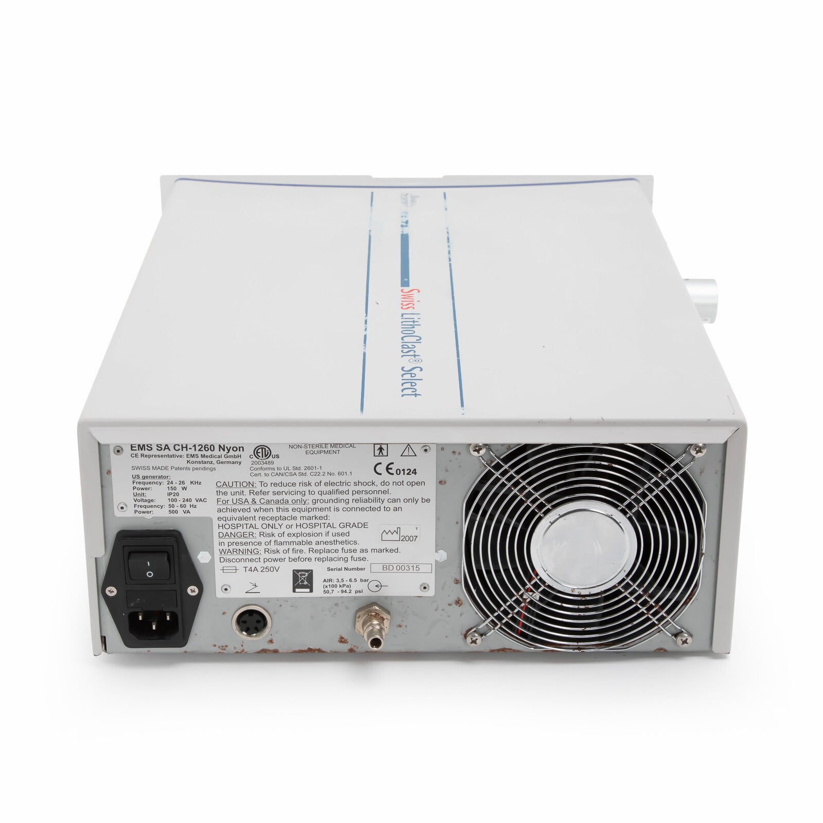 Boston Scientific – ultrasound lithotripter – EMS SA CH-1260 – 30-day warranty